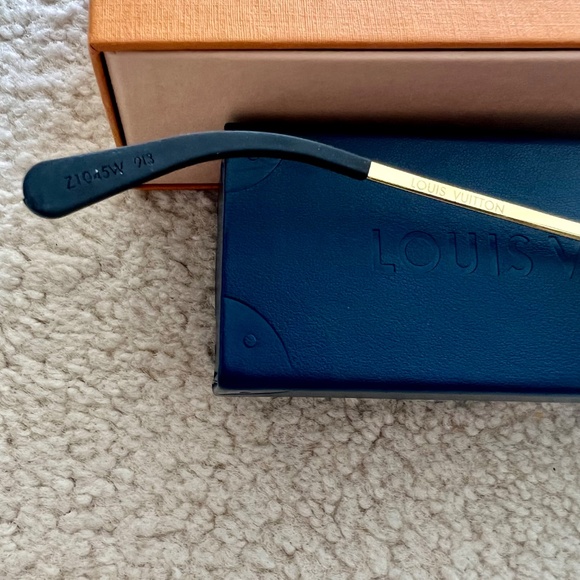 LOUIS VUITTON  Grease Mask Sunglasses Z1045W Gold - Picture 4 of 7